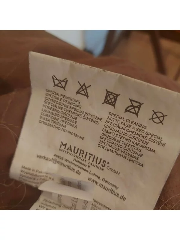 Geacă din piele MAURITIUS S | Maro, Fără glugă, Piele naturală - Image 4