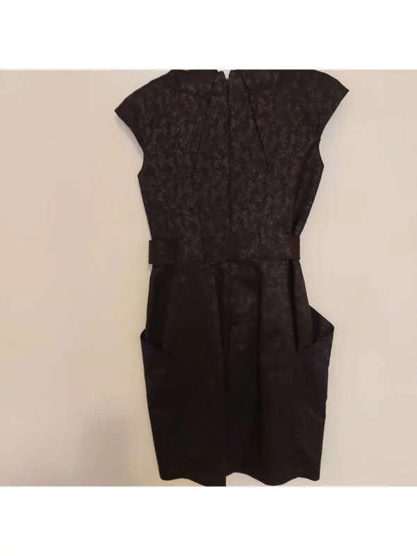 Rochie de seară Karen Millen XS | Negru, Midi, Bumbac - Image 2
