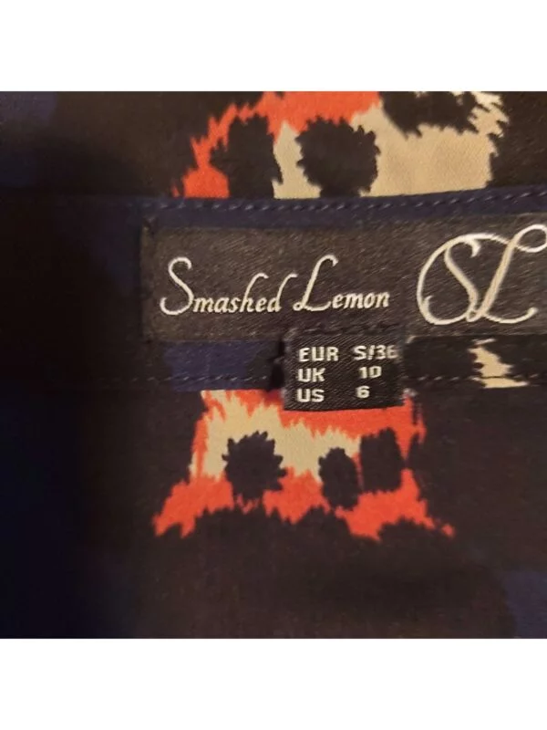 Cămașă SMASHED LEMON S-M | Albastru, Normal, Poliester - Image 4
