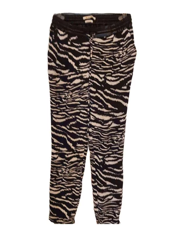 Pantaloni RICH&ROYAL S | Negru, Lungi, Poliester