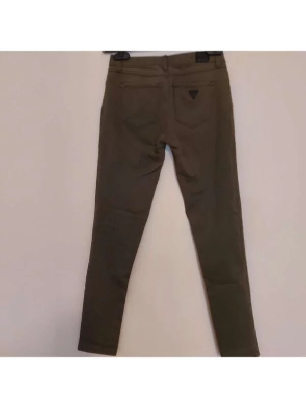 Blugi Guess S-M | Verde, Lungi, Bumbac - Image 2