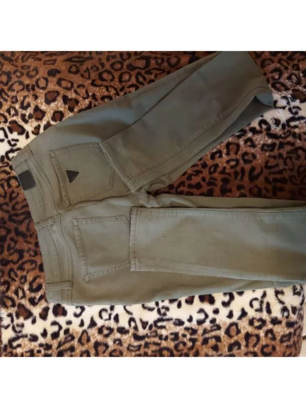 Blugi Guess S-M | Verde, Lungi, Bumbac - Image 7
