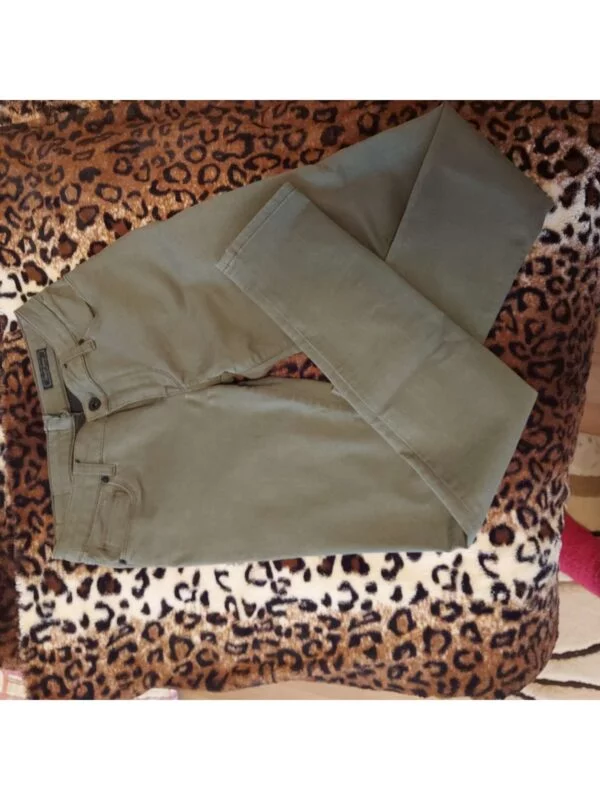 Blugi Guess S-M | Verde, Lungi, Bumbac - Image 8