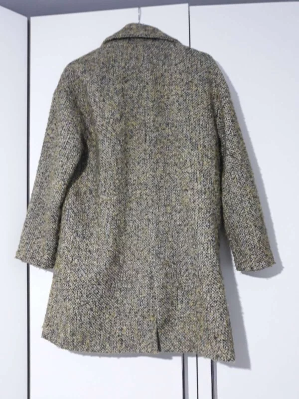 Palton lung Zara XS | Galben, Fără glugă, Poliester - Image 2
