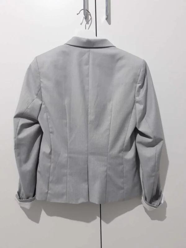 Sacou H&M EU 38 | Gri, Normal, Poliester - Image 2