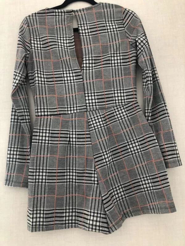 Salopetă Pull&Bear S | Gri, Lungă, Poliester - Image 2