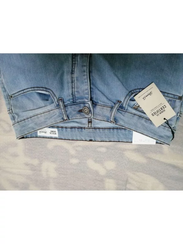 Blugi DENIM CO. L | Bleu, Lungi, Bumbac - Image 4