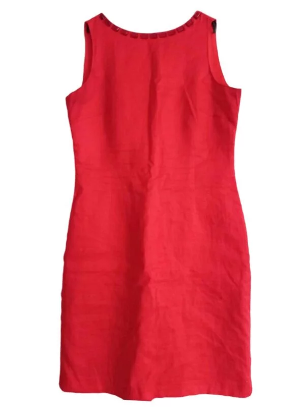 Rochie office Zara L | Roșu, Midi, Elastan
