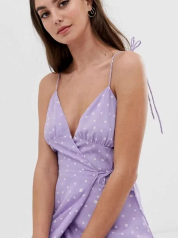 Rochie casual ASOS M | Mov, Maxi, Poliester - Image 5
