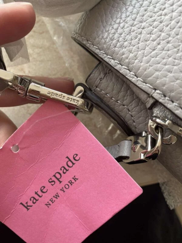 Geantă de umăr Kate Spade | Gri, Piele naturală - Image 4