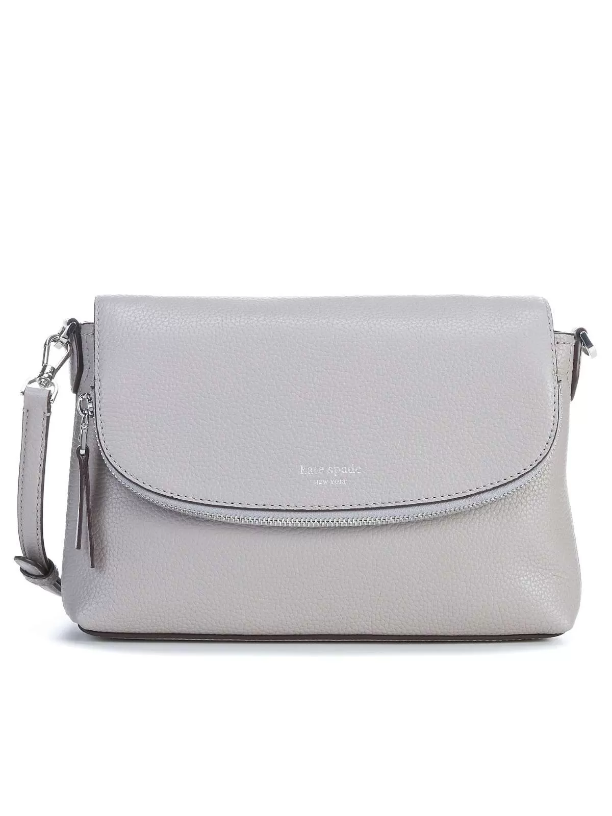 Geantă de umăr Kate Spade | Gri, Piele naturală