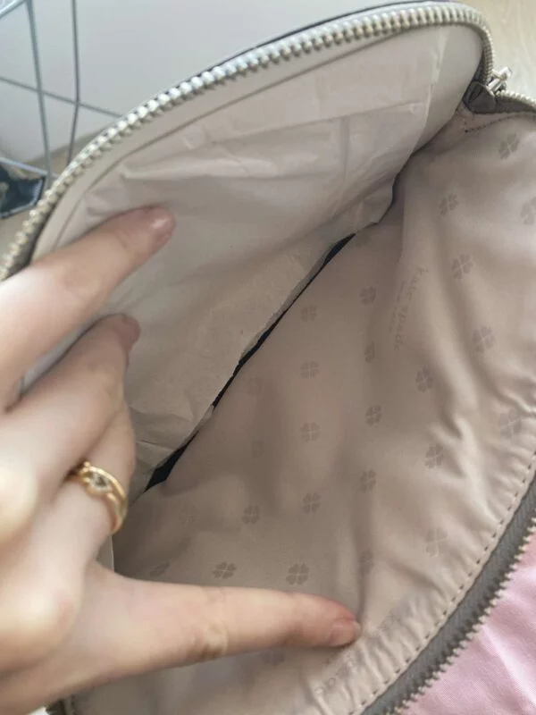 Geantă de umăr Kate Spade | Gri, Piele naturală - Image 8