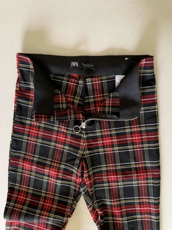 Pantaloni Zara M | Negru, Lungi, Vâscoză - Image 4