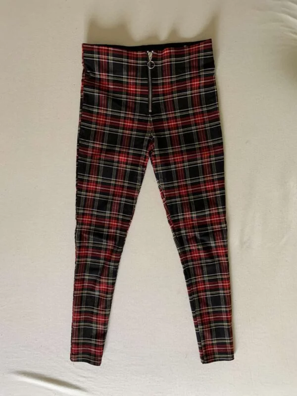 Pantaloni Zara M | Negru, Lungi, Vâscoză - Image 5