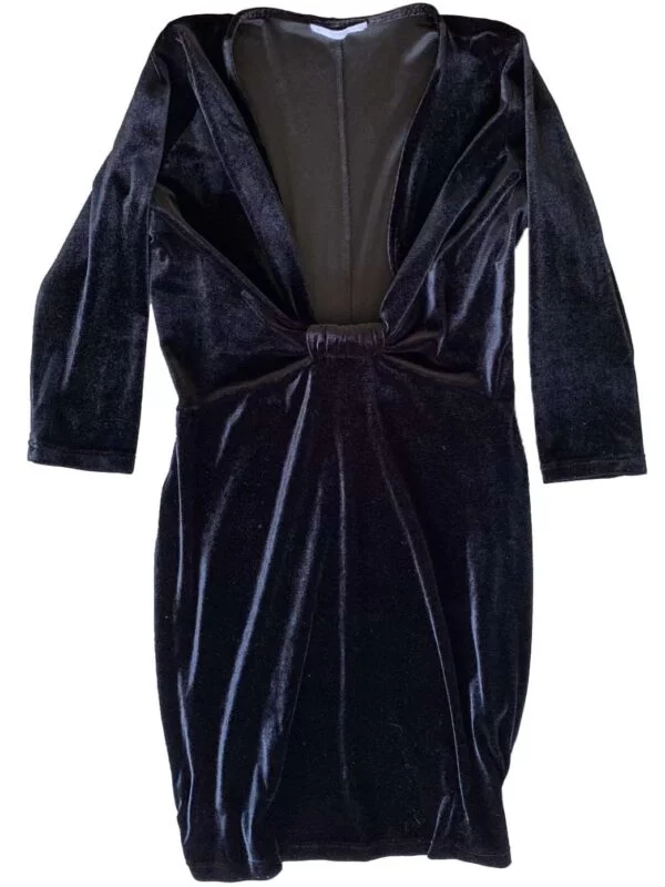 Rochie de seară Pull&Bear L | Negru, Midi, Poliester