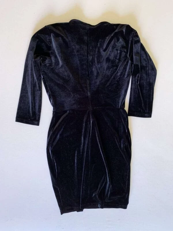 Rochie de seară Pull&Bear L | Negru, Midi, Poliester - Image 2