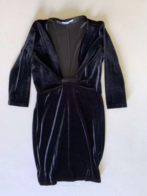 Rochie de seară Pull&Bear L | Negru, Midi, Poliester - Image 6