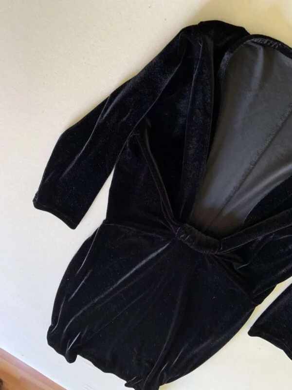 Rochie de seară Pull&Bear L | Negru, Midi, Poliester - Image 3