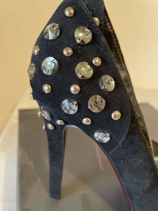 Pantofi cu toc înalt MEDEA EU 35 | Negru, Piele naturală - Image 3