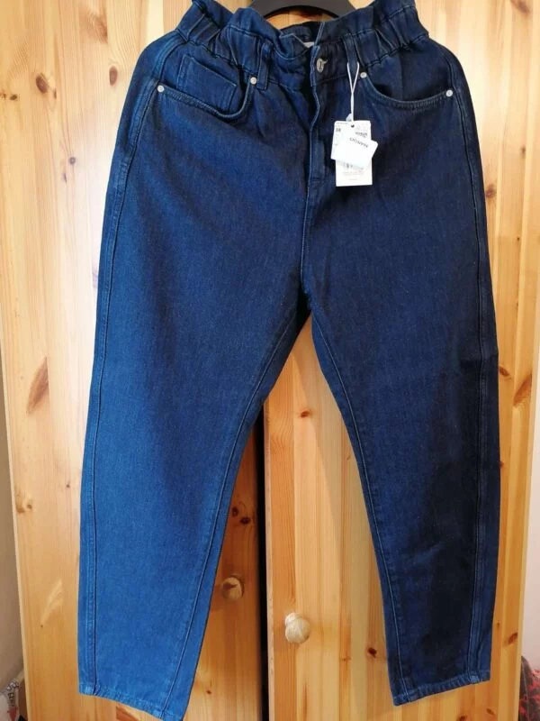 Blugi Mango EU 38 | Albastru, Lungi, Bumbac - Image 2