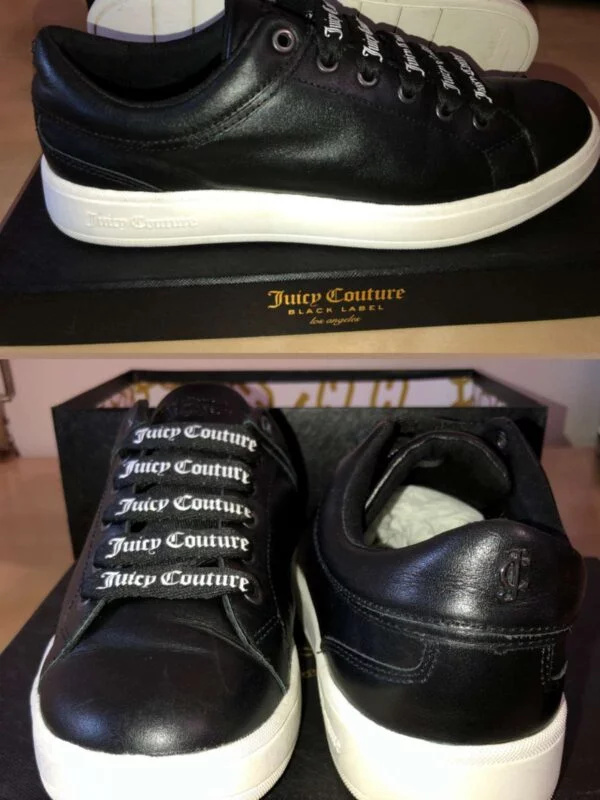 Sneakers Juicy Couture EU 40 | Negru, Piele naturală - Image 5