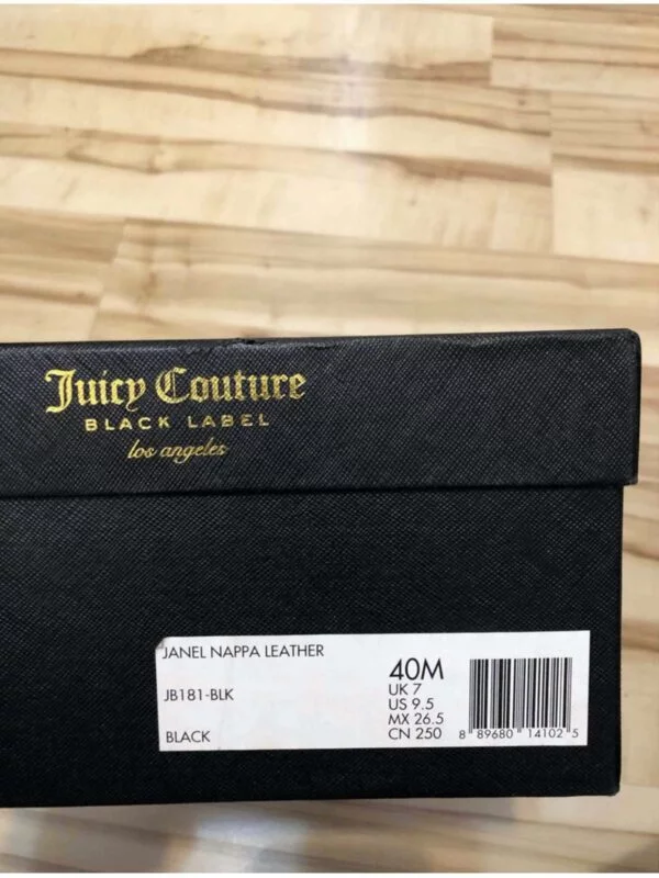Sneakers Juicy Couture EU 40 | Negru, Piele naturală - Image 6