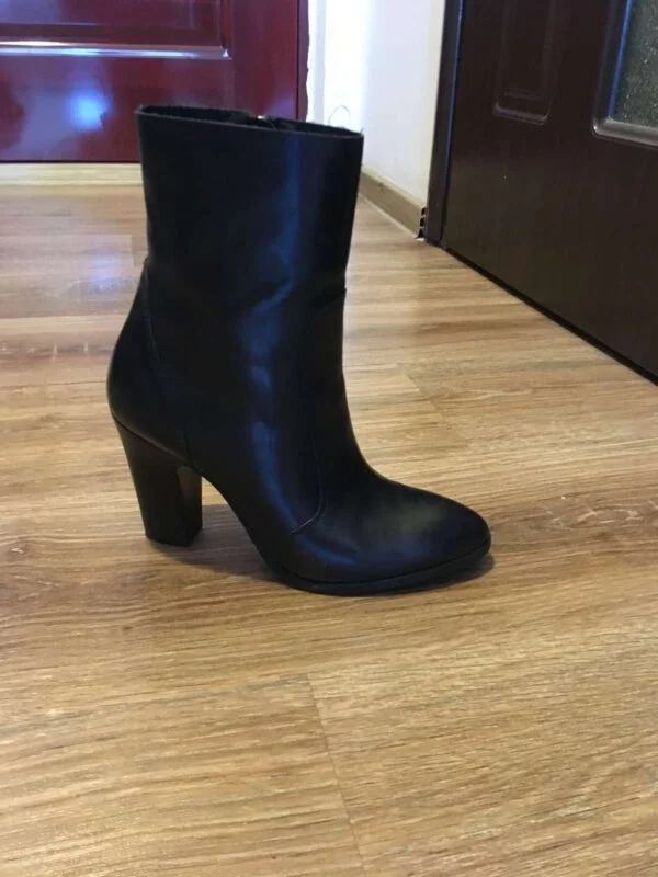 Ghete ROBERTO CARIOLLI EU 38 | Negru, Piele naturală - Image 6