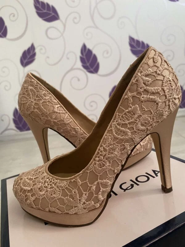 Pantofi cu toc înalt SMITH EU 36 | Bej - Image 5