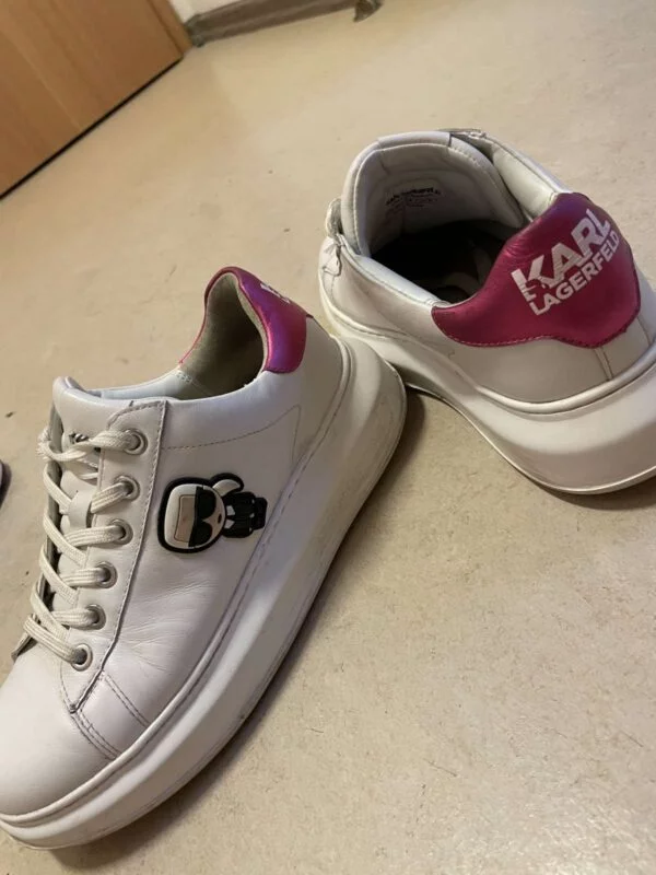 Sneakers Karl Lagerfeld EU 37 | Alb, Piele naturală - Image 3