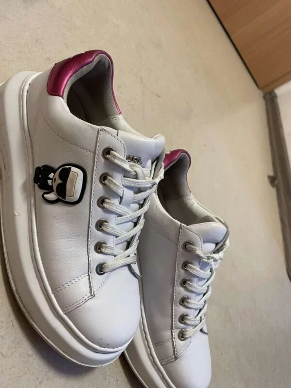 Sneakers Karl Lagerfeld EU 37 | Alb, Piele naturală - Image 5