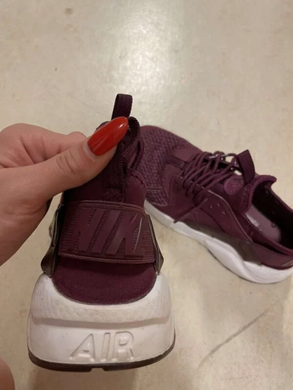 Sneakers Nike EU 36 | Burgundy, Bumbac - Image 4