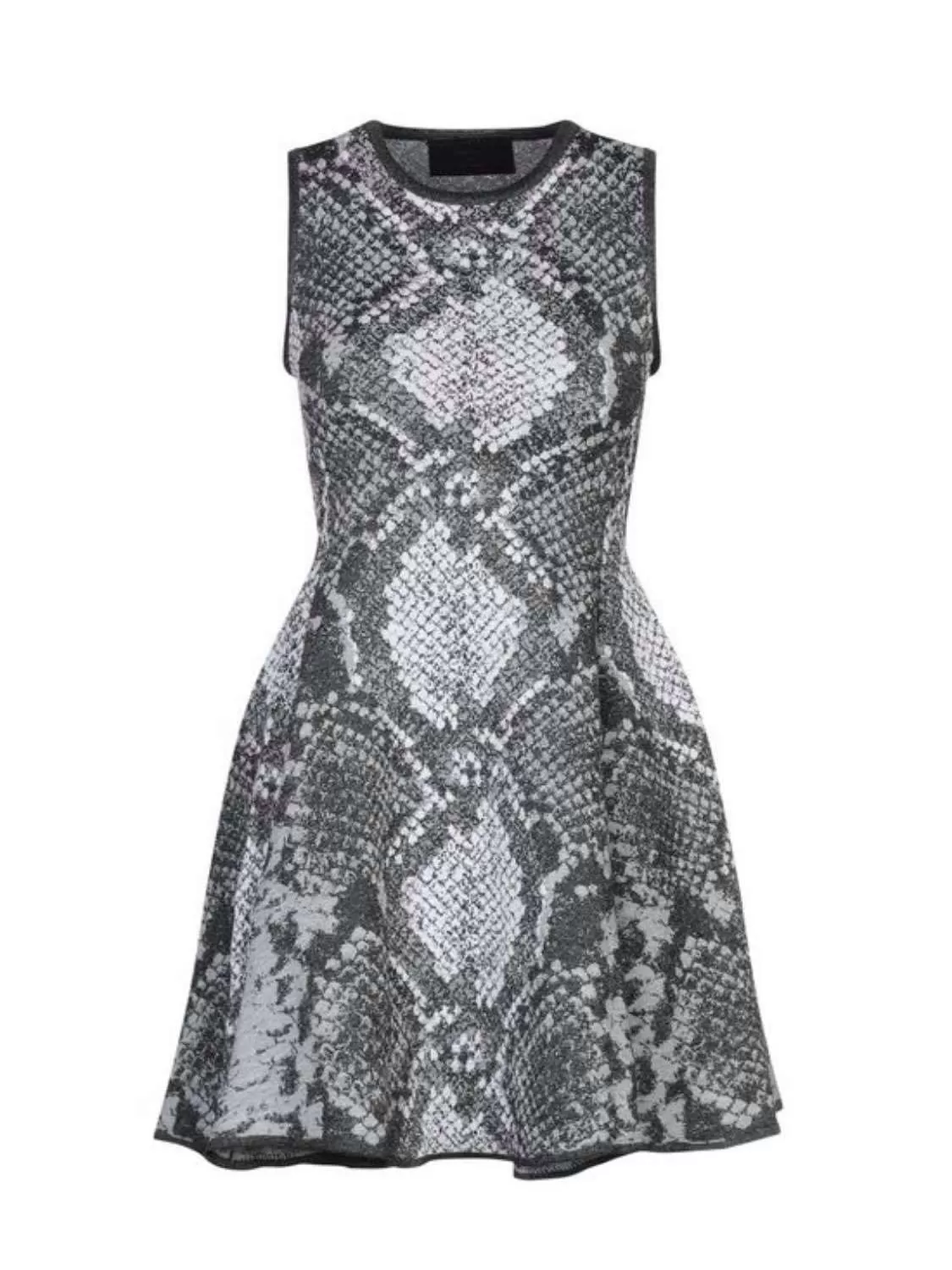 Rochie de seară Philipp Plein M | Gri, Mini, Vâscoză
