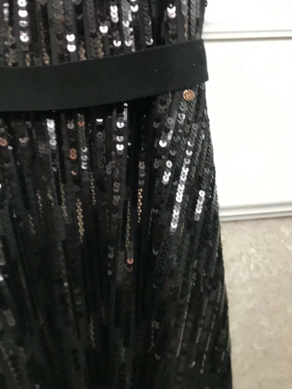 Rochie de seară Nissa M | Negru, Midi, Poliester - Image 2