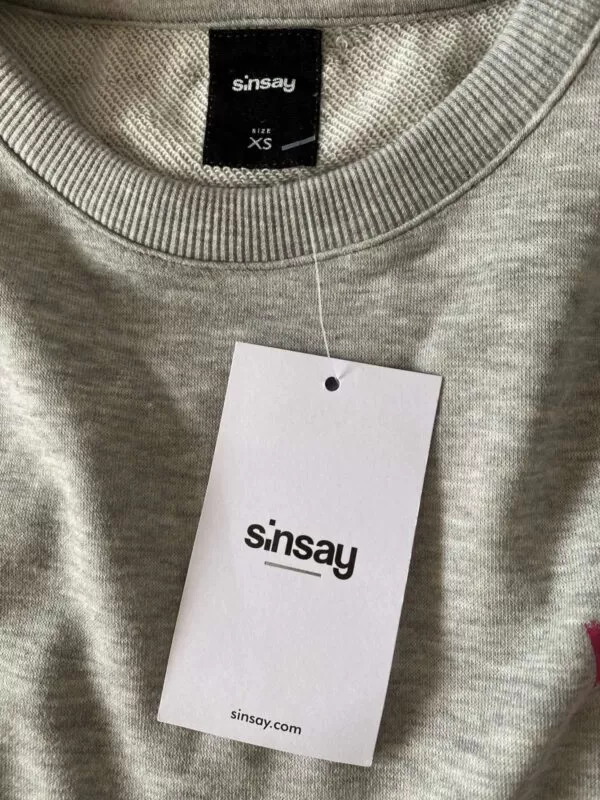 Bluză Sinsay XS | Gri, Normal, Poliester - Image 6