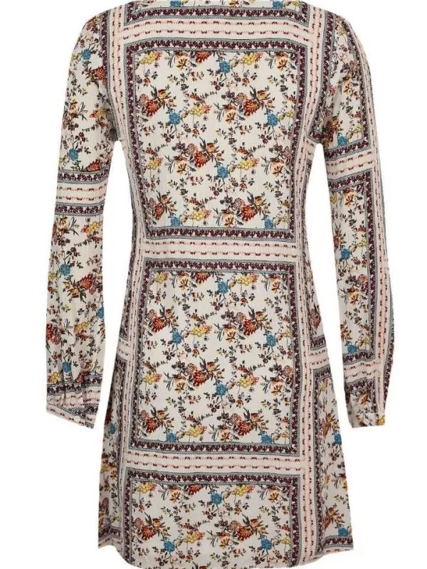 Rochie casual GLAMOROUS S-M | Crem, Midi, Vâscoză - Image 2