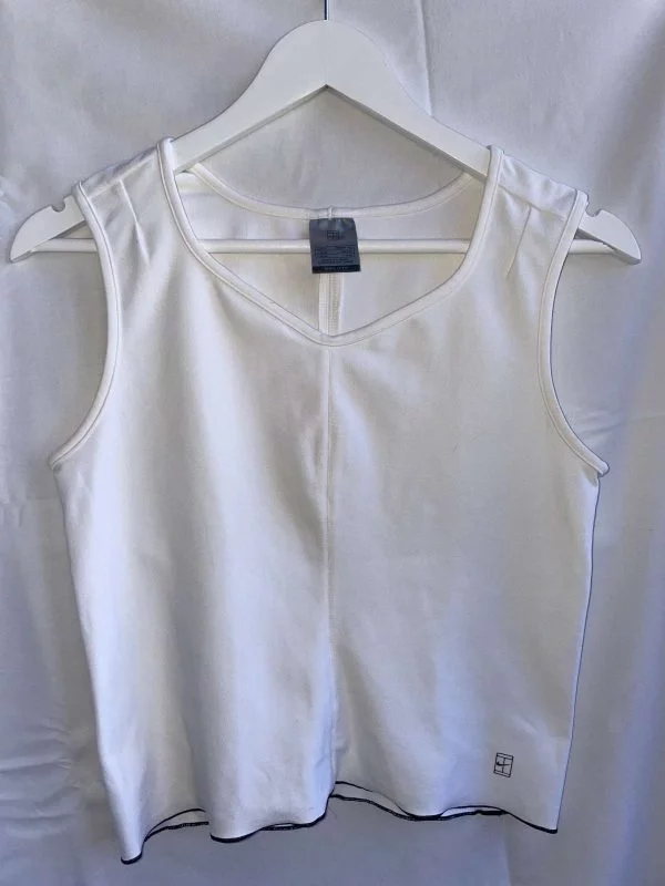 Maiou sport Nike S | Alb, Monocrom, Poliester - Image 2