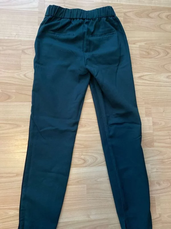 Pantaloni Reserved | Verde, Lungi, Poliester - Image 3