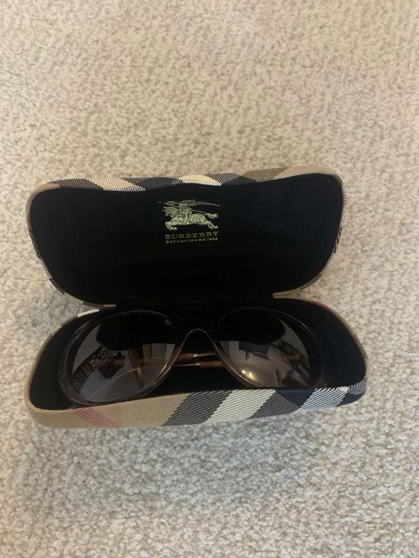 Ochelari de soare Burberry | Burgundy - Image 7
