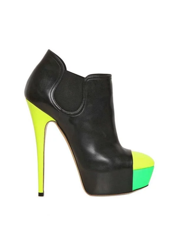 Ghete Casadei EU 37 | Negru, Piele naturală