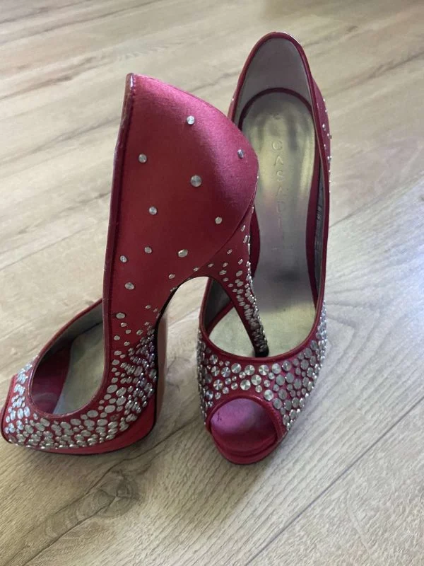Pantofi cu toc înalt CASADEI EU 36.5 | Roșu - Image 4