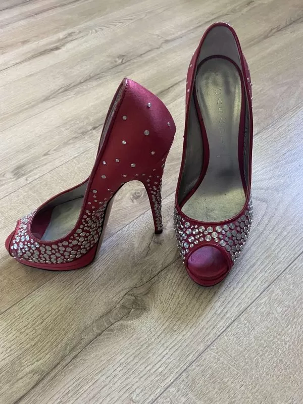 Pantofi cu toc înalt CASADEI EU 36.5 | Roșu - Image 5