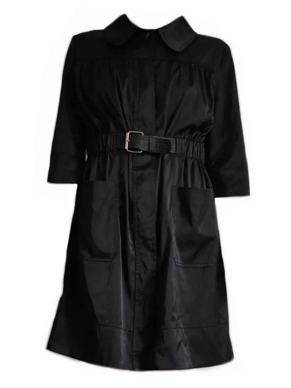 Rochie casual DKNY M | Negru, Mini, Bumbac