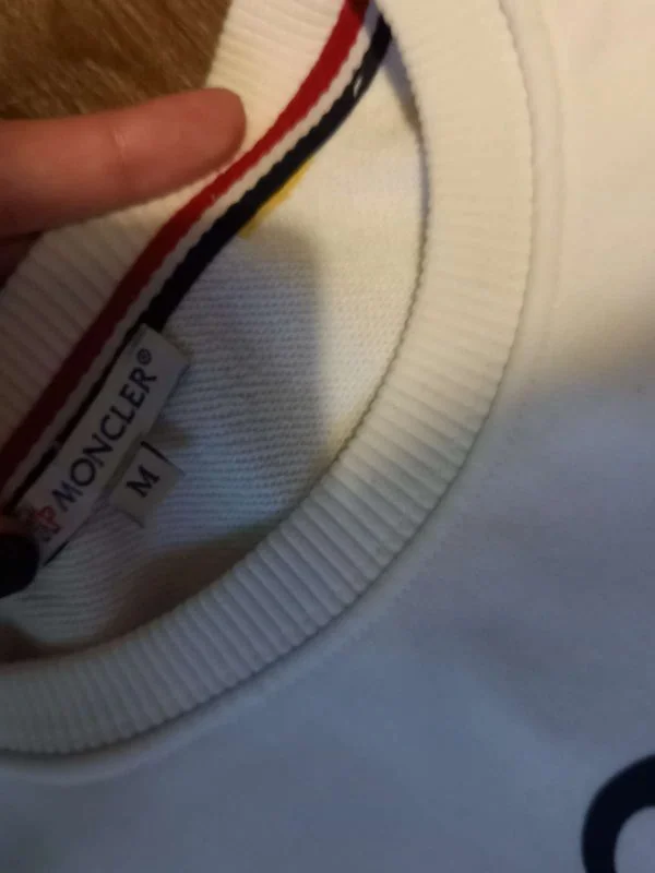 Bluză Moncler M | Alb, Normal, Bumbac - Image 4