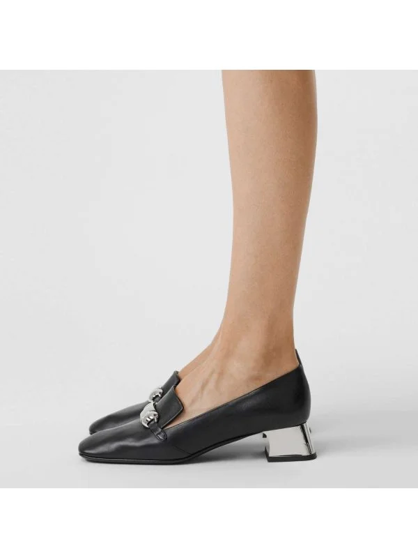 Pantofi Burberry EU 39 | Negru, Piele naturală - Image 3