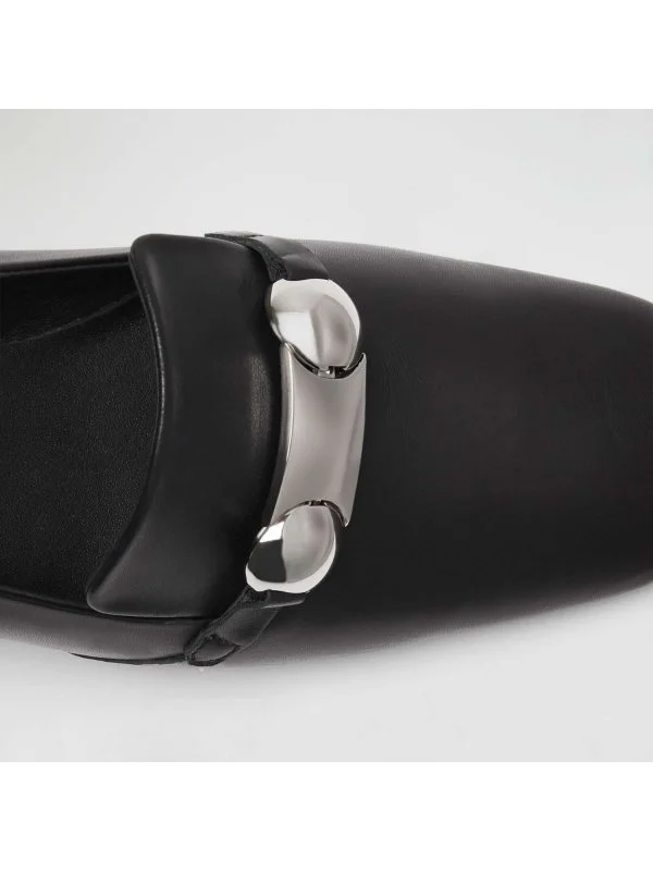 Pantofi Burberry EU 39 | Negru, Piele naturală - Image 4