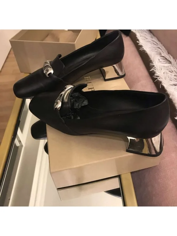 Pantofi Burberry EU 39 | Negru, Piele naturală - Image 7