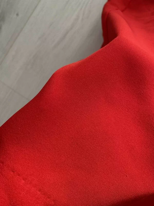 Rochie de seară HOUSE S | Roșu, Mini, Cu umerii goi, Peplum - Image 4