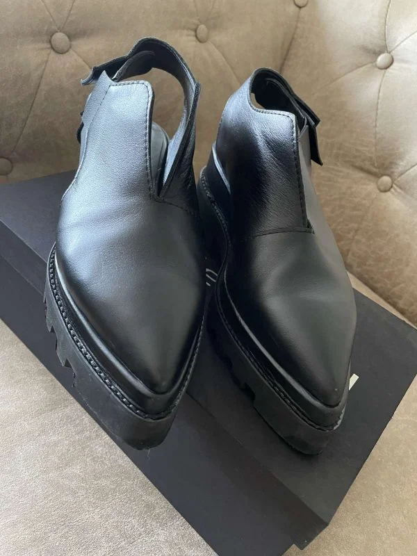 Pantofi MIHAELA GLAVAN EU 37 | Negru, Piele naturală - Image 3