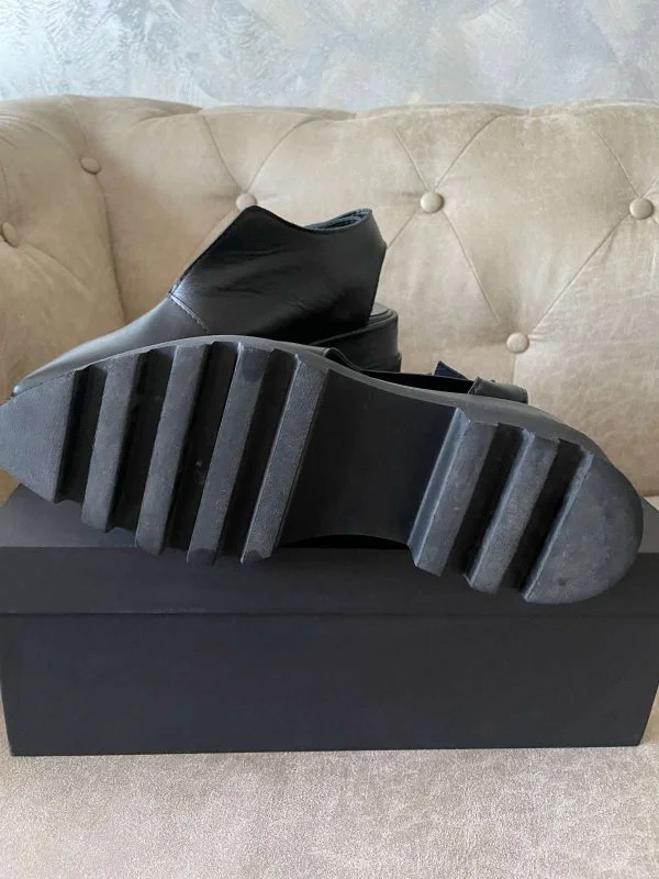 Pantofi MIHAELA GLAVAN EU 37 | Negru, Piele naturală - Image 6