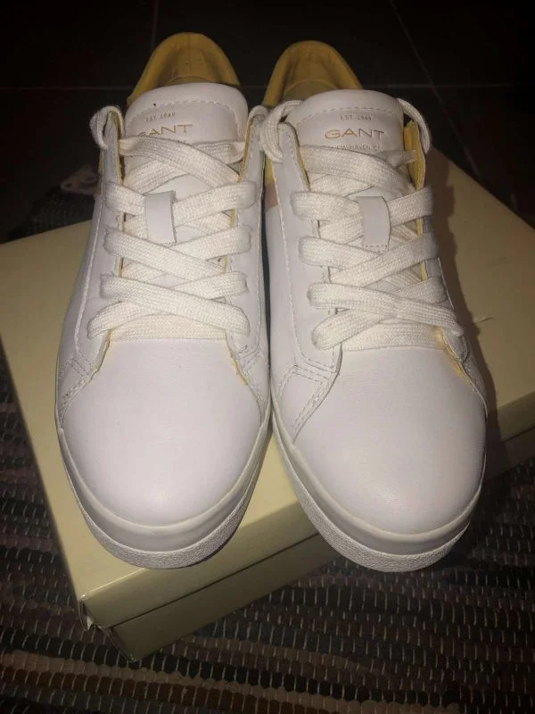 Sneakers Gant EU 38 | Alb, Piele naturală - Image 6